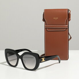 CELINE セリーヌ サングラス Triomphe 06 トリオンフ CL40226U 4S226CPLB レディース バタフライ型 ウェリントン型 メガネ 眼鏡 UVカット 01F