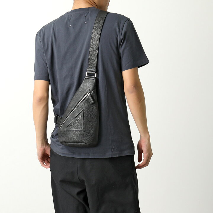 楽天市場】PRADA プラダ ボディバッグ 2VZ098 OLO 2BBE メンズ クロス  