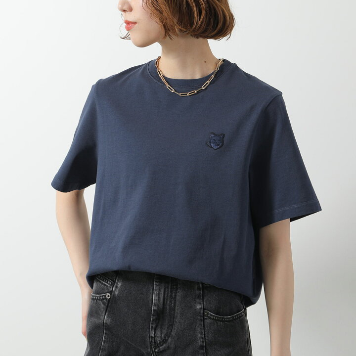 楽天市場】MAISON KITSUNE メゾンキツネ Tシャツ BOLD FOX HEAD PATCH 
