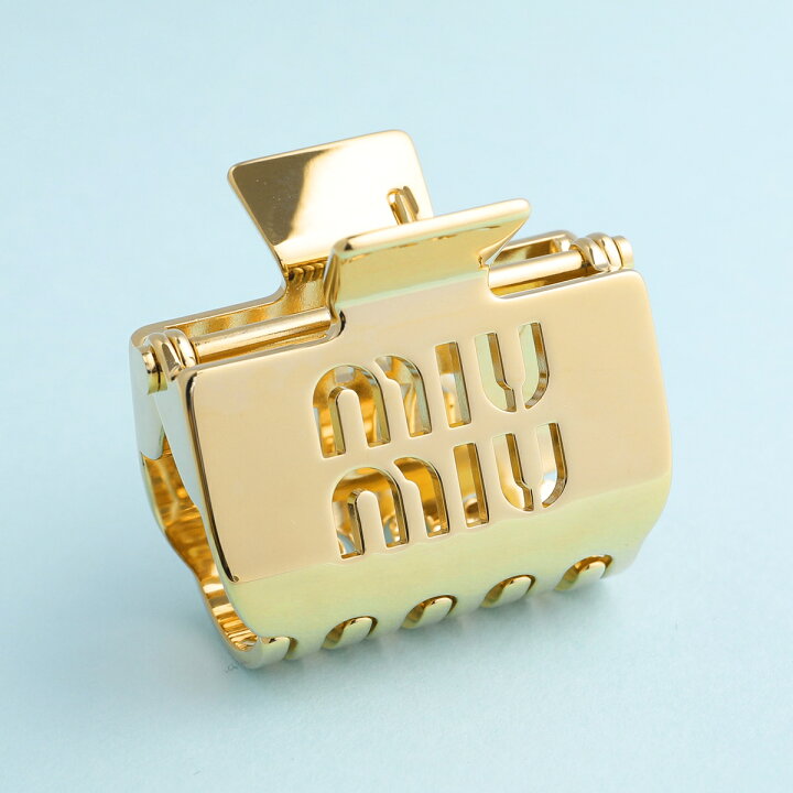 楽天市場】MIUMIU ミュウミュウ ヘアクリップ 5IF142 2DTU レディース 