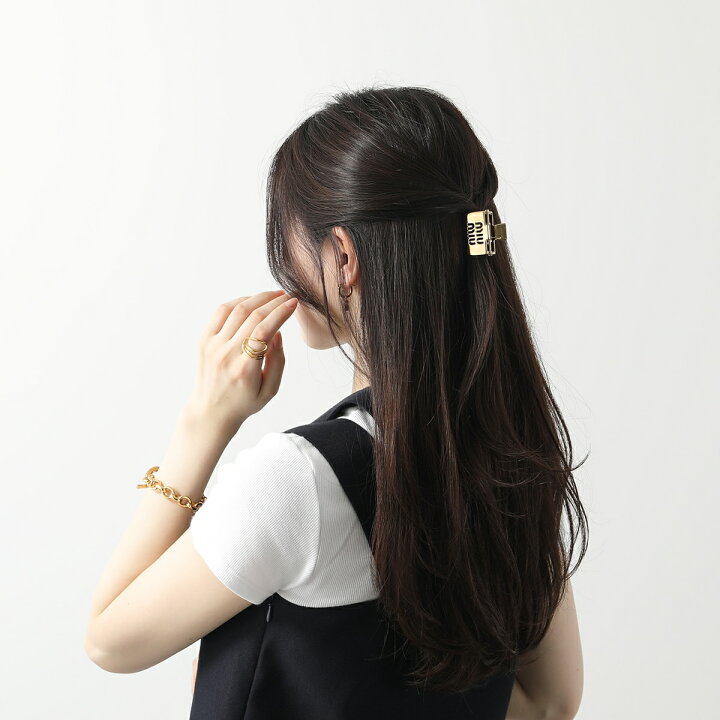 楽天市場】MIUMIU ミュウミュウ ヘアクリップ 5IF142 2DTU レディース 