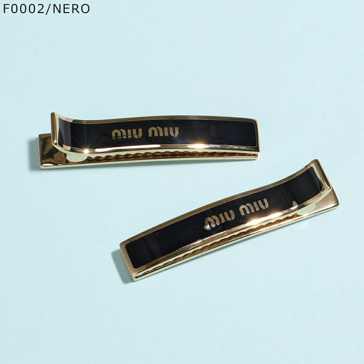 楽天市場】MIUMIU ミュウミュウ ヘアクリップ 5JF136 2F6T レディース 