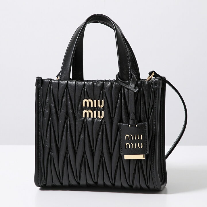 楽天市場】MIUMIU ミュウミュウ ハンドバッグ MATELASSE マテラッセ 