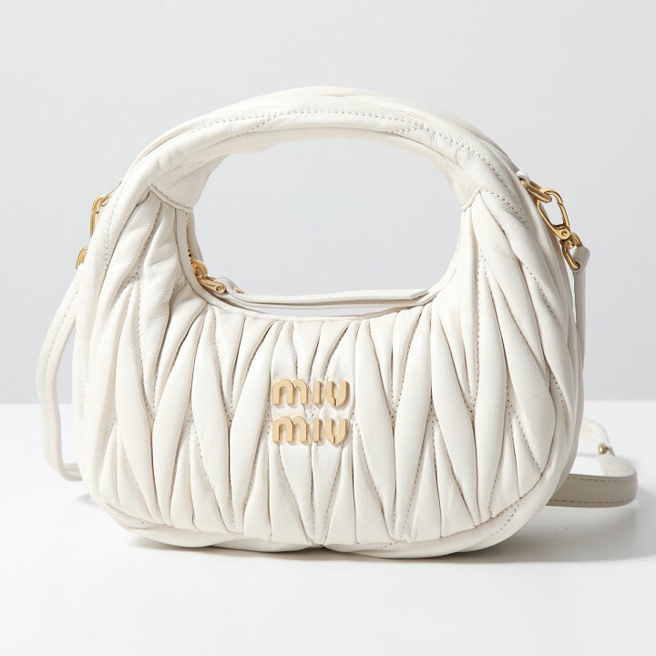 楽天市場】MIUMIU ミュウミュウ ショルダーバッグ ワンダー MATELASSE 