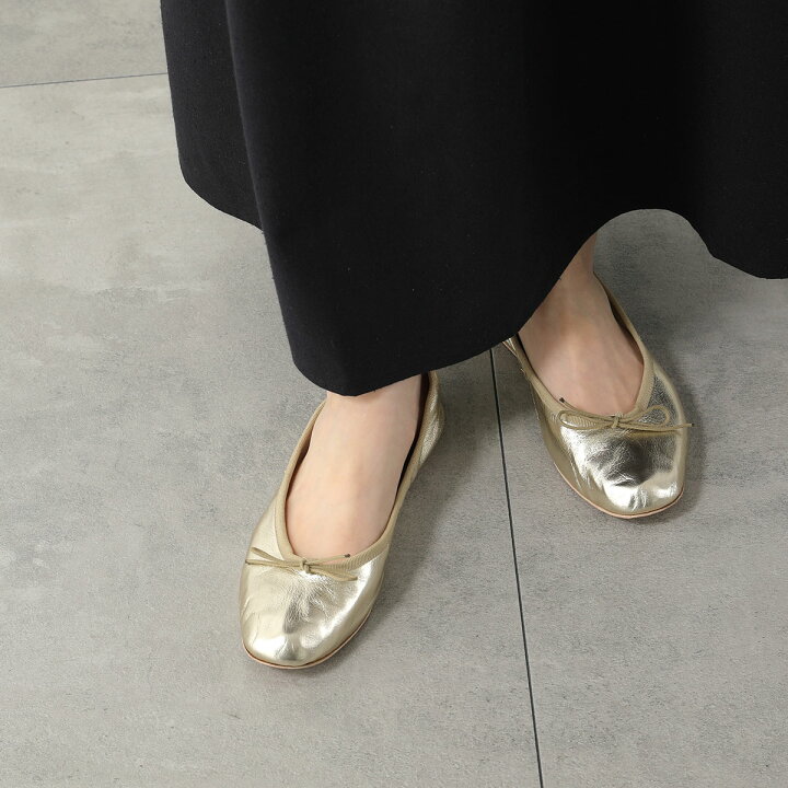 楽天市場】PORSELLI ポルセリ バレエシューズ BALLERINE LAMINATA 