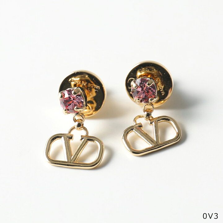 楽天市場】VALENTINO ヴァレンティノ ピアス 6W2J0H29YCW レディース V  