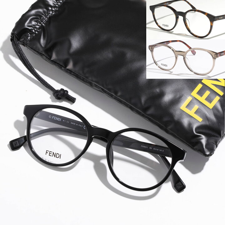 楽天市場】FENDI フェンディ メガネ FE50031I レディース ボストン型 