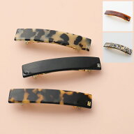 ALEXANDRE DE PARIS アレクサンドル ドゥ パリ バレッタ AA8-736 BARRETTE レディース スクエア 髪留め …
