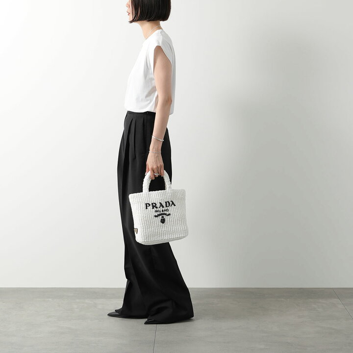 楽天市場】PRADA プラダ かごバッグ 1BG422 2C2T OOL レディース 