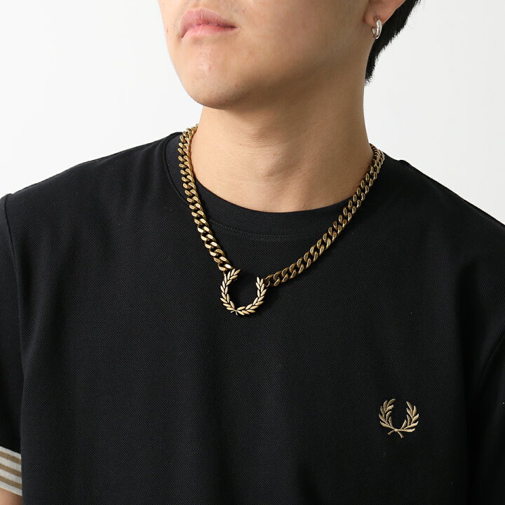 楽天市場】FRED PERRY フレッドペリー ネックレス CHUNKY LAUREL 