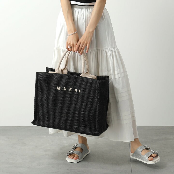 楽天市場】MARNI マルニ トートバッグ LARGE BASKET ラージ バスケット 