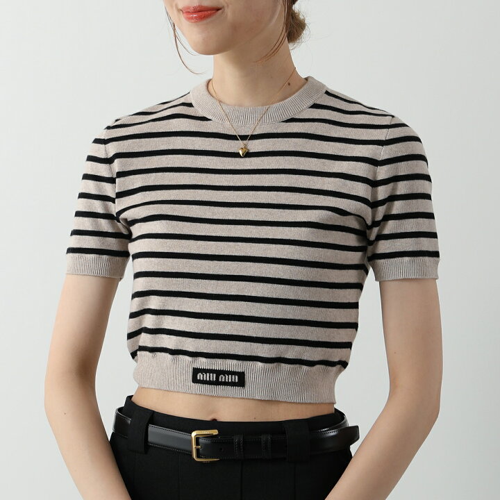 楽天市場】MIUMIU ミュウミュウ セーター MML739 12ZG レディース  