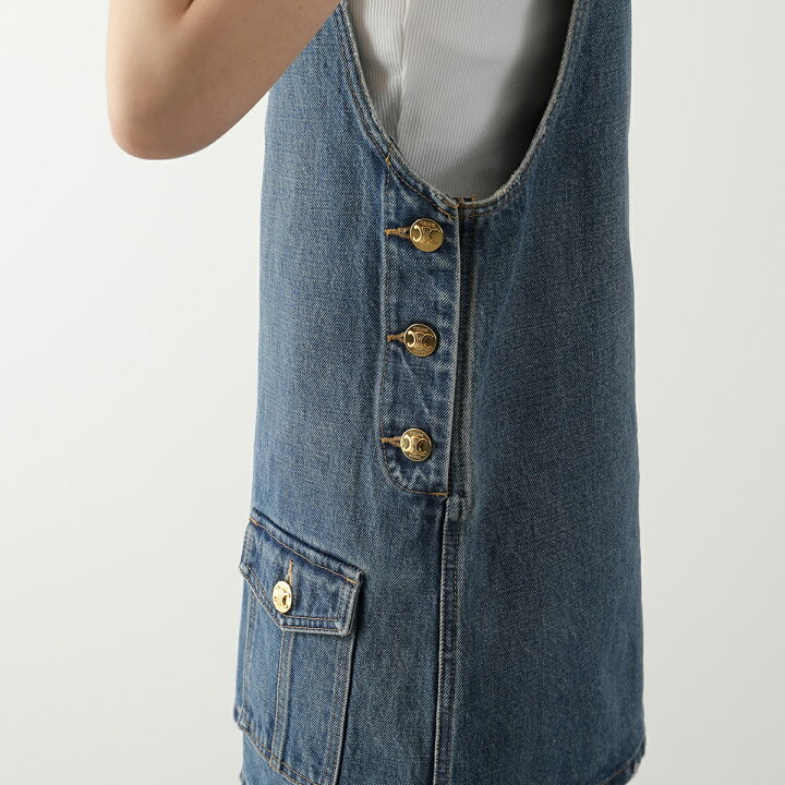 楽天市場】CELINE セリーヌ ワンピース 2U142930F.07UW レディース  