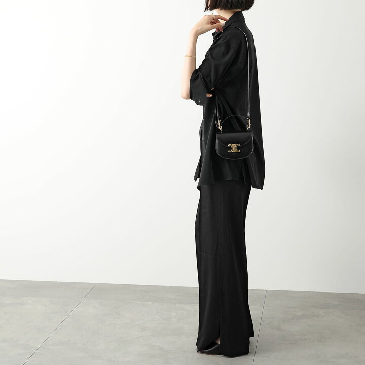 楽天市場】CELINE セリーヌ ショルダーバッグ Mini Besace Clea ミニ 