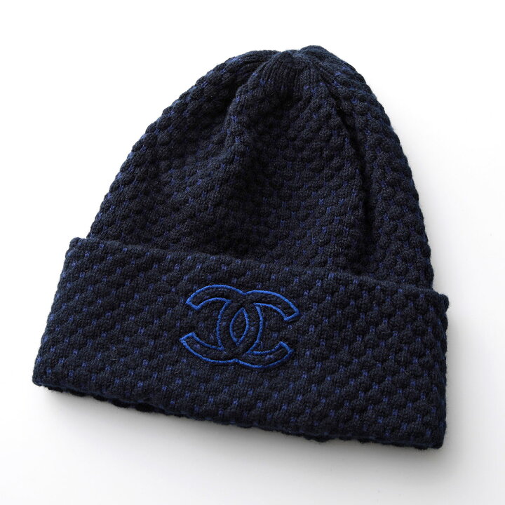 楽天市場】CHANEL シャネル ニット帽 AAA142 B16966 レディース 