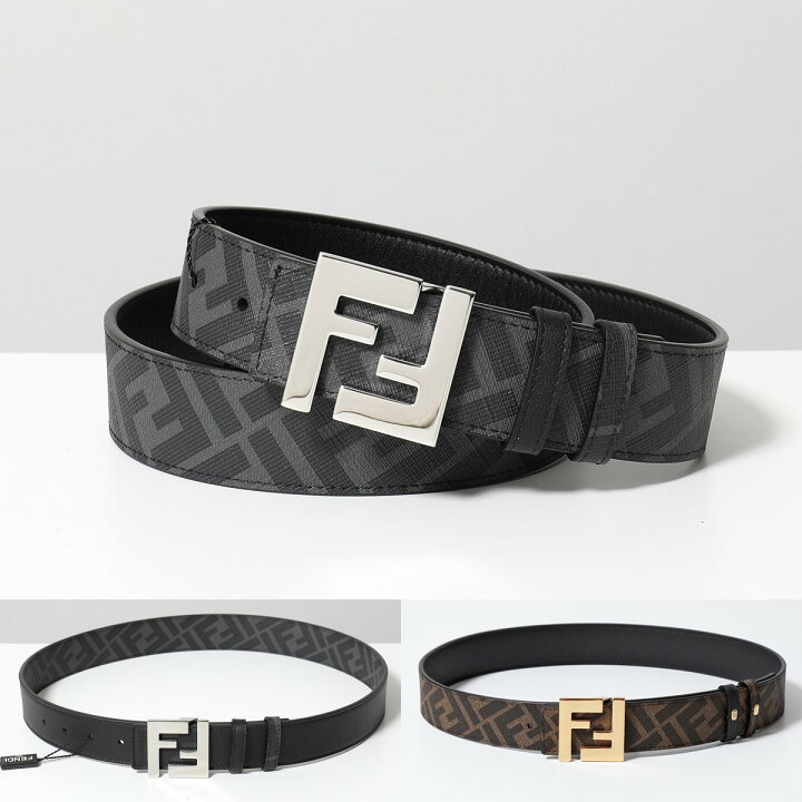 楽天市場】FENDI フェンディ ベルト 7C0424 AGR9 メンズ リバーシブル 