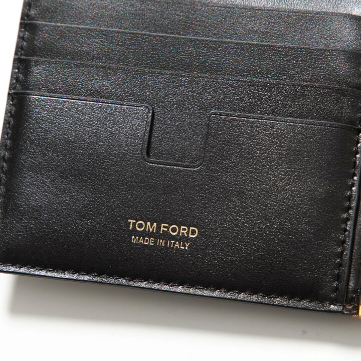 楽天市場】TOM FORD トムフォード 二つ折り財布 YT231 LCL168G メンズ 