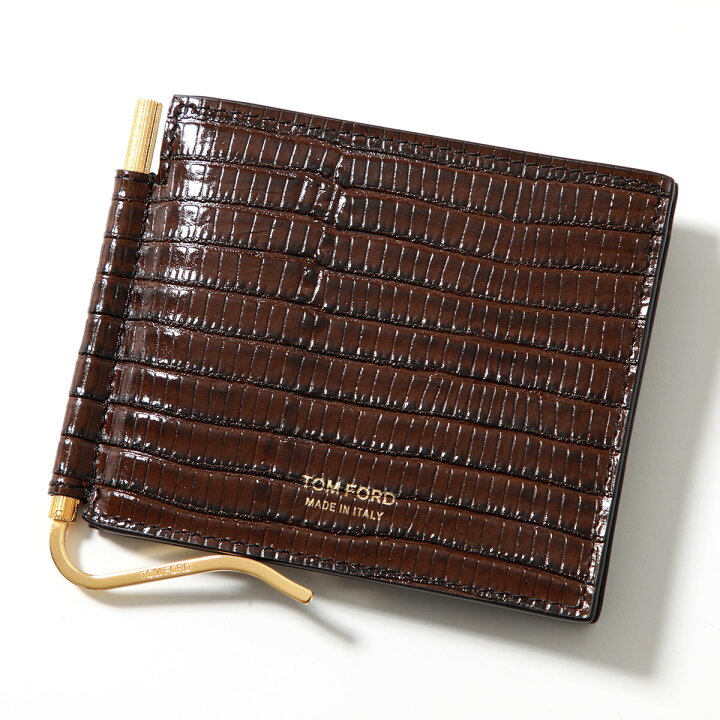 楽天市場】TOM FORD トムフォード 二つ折り財布 Y0231 LCL381G メンズ 