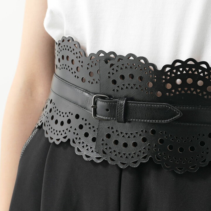 楽天市場】ALAIA アライア ベルト VIENNE ヴィエンヌ AA1C082GC0A29 