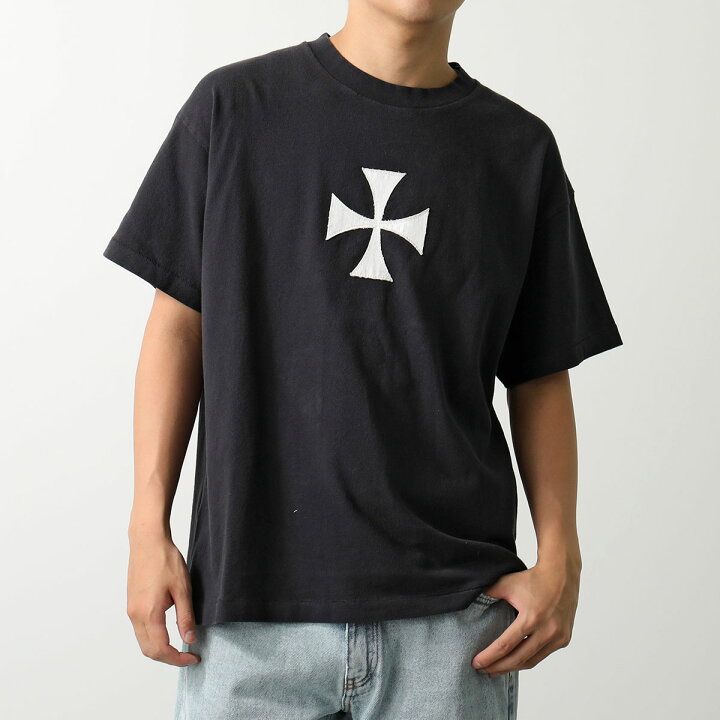 楽天市場】ASKYURSELF アスクユアセルフ 半袖 Tシャツ CROSS PATCH 