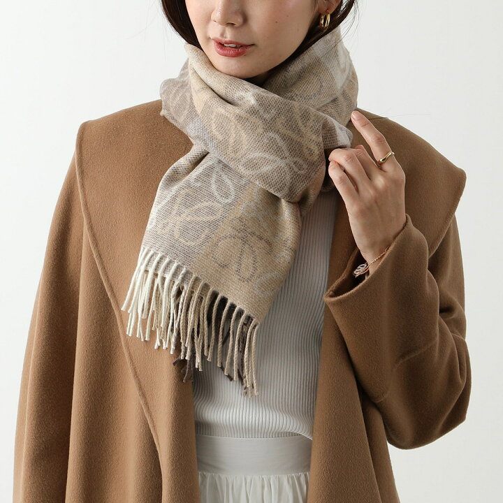 楽天市場】LOEWE ロエベ マフラー 38×180 F810487X17 レディース  