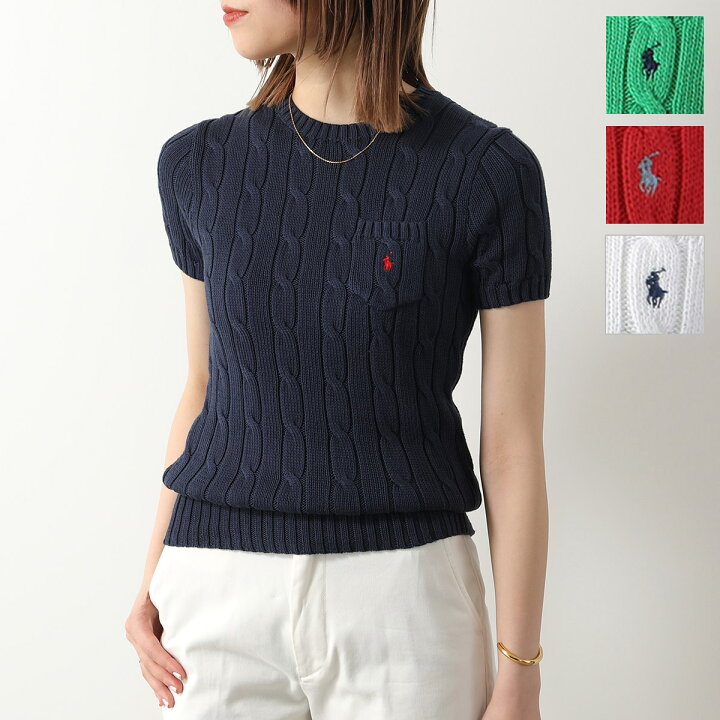 楽天市場】Polo Ralph Lauren ポロ ラルフローレン 半袖 ニット 