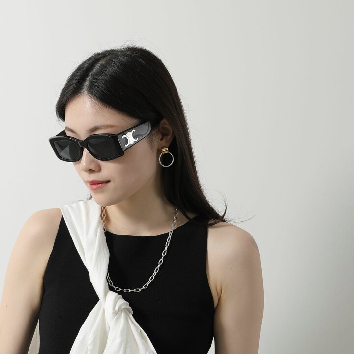 楽天市場】CELINE セリーヌ サングラス TRIOMPHE XL 01 CL40282U 