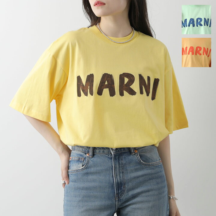 楽天市場】MARNI マルニ Tシャツ THJET49EPH USCS11 レディース クルー 