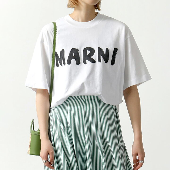 楽天市場】MARNI マルニ Tシャツ THJET49EPH USCS11 レディース クルー 