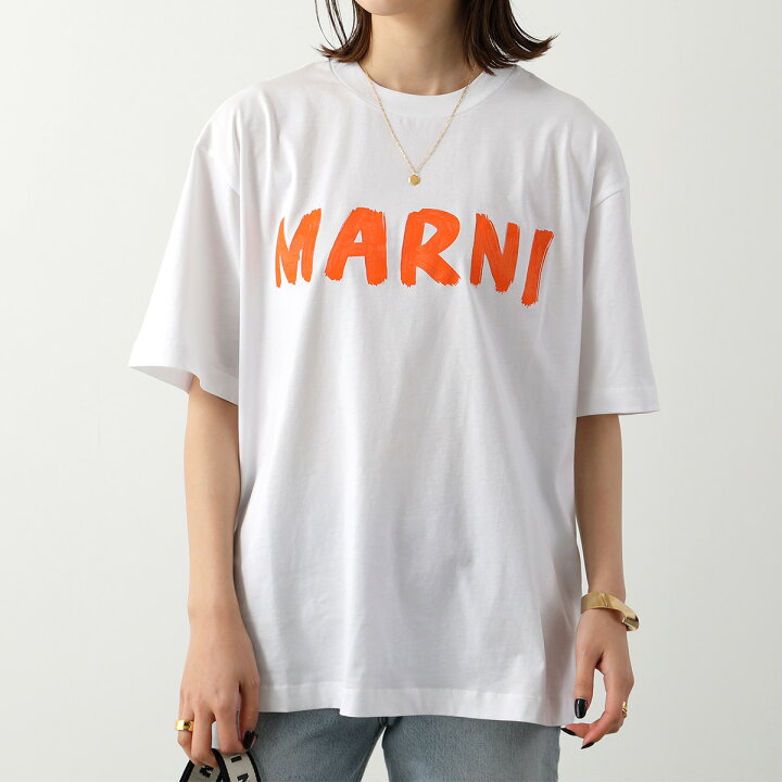 楽天市場】MARNI マルニ Tシャツ THJET49EPH USCS11 レディース クルー  