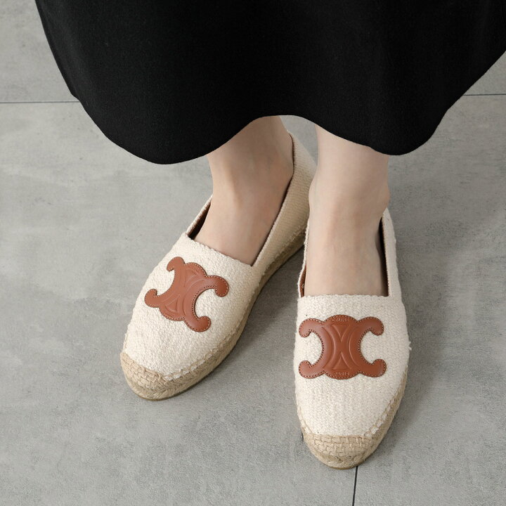 楽天市場】CELINE セリーヌ エスパドリーユ TRIOMPHE ESPADRILLE  