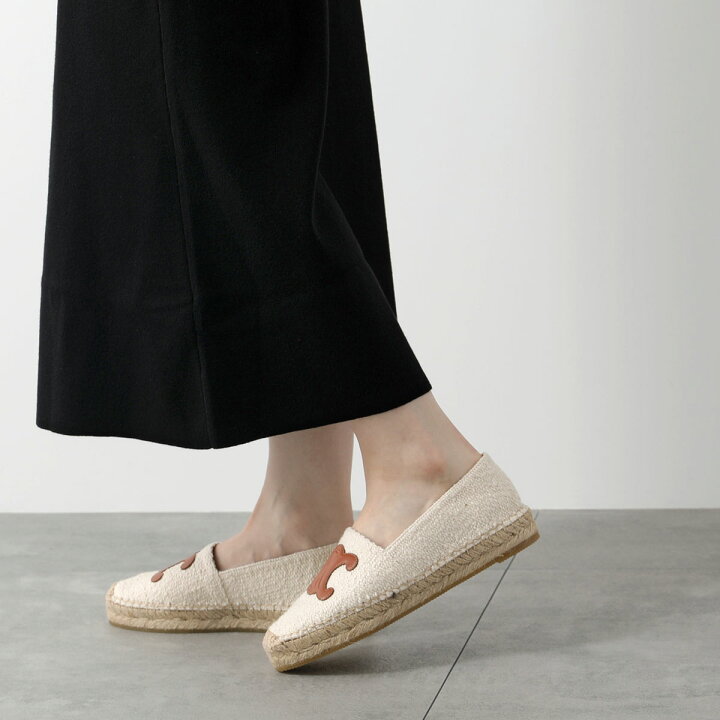 楽天市場】CELINE セリーヌ エスパドリーユ TRIOMPHE ESPADRILLE  