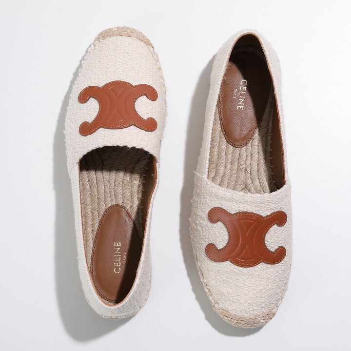 楽天市場】CELINE セリーヌ エスパドリーユ TRIOMPHE ESPADRILLE 
