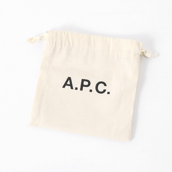 APC A.P.C. アーペーセー PXAWV F63029 compact emmanuelle レザー 二つ折り財布 ミディアム スモール財布  LZZ/NOIR レディース【cp_ten】 | インポートセレクト musee