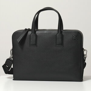 LOEWE ���G�x �u���[�t�P�[�X GOYA THIN BRIEFCA �S�� �V�� 337.12.P57 �����Y ���U�[ �r�W�l�X�o�b�O �� 1100/BLACK