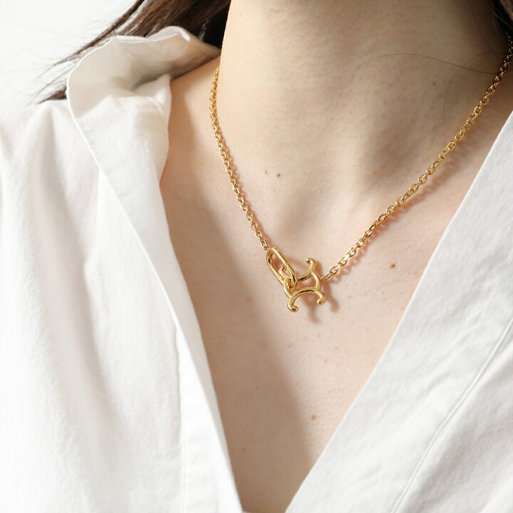 楽天市場】CELINE セリーヌ ネックレス Triomphe トリオンフ 460XG6BRA  