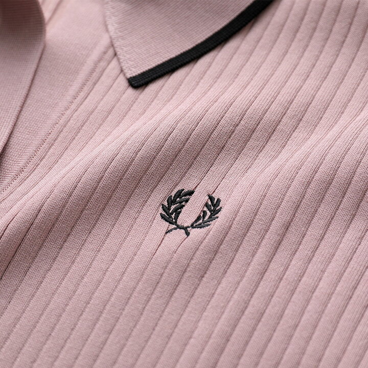 楽天市場】FRED PERRY フレッドペリー ニットトップス SHEER TRIM 