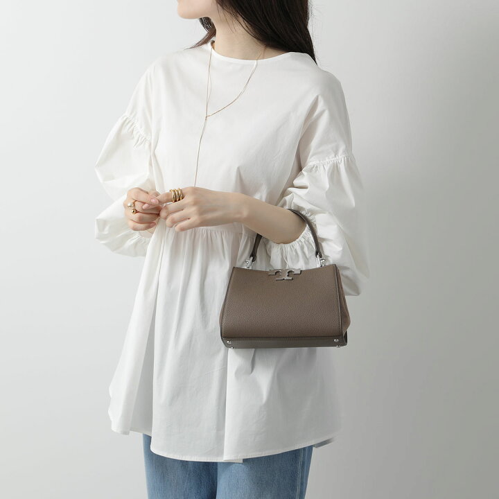 楽天市場】TORY BURCH トリーバーチ ハンドバッグ ELEANOR PEBBLED 