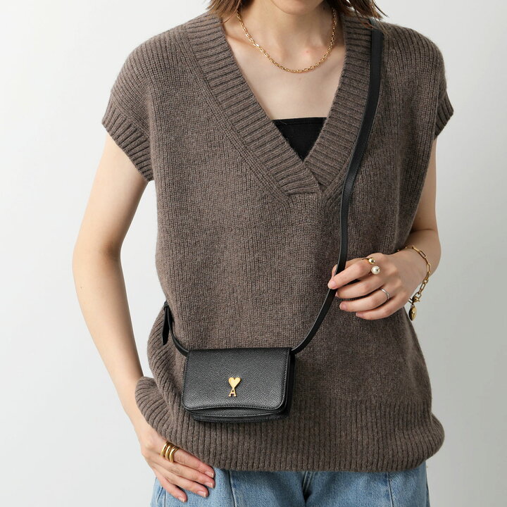 楽天市場】ami paris アミパリス ショルダーバッグ PARIS CARDHOLDER  