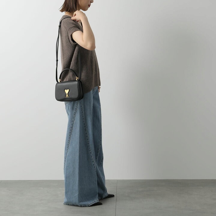 楽天市場】ami paris アミパリス ハンドバッグ MINI PARIS BAG トップ 