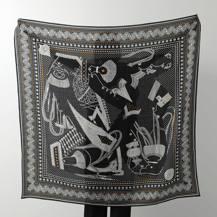 楽天市場】HERMES エルメス スカーフ カシシル 140×140 カレ ジェアン  