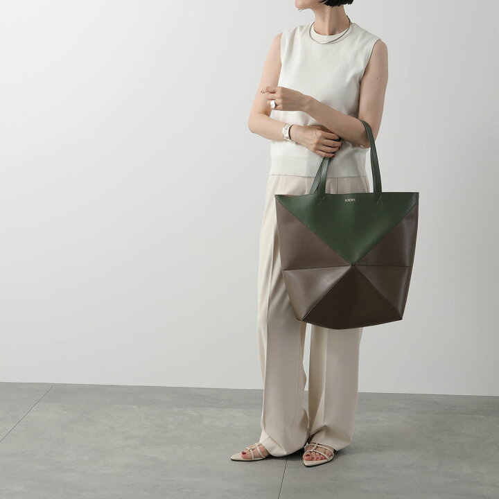 楽天市場】LOEWE ロエベ トートバッグ PUZZLE FOLD TOTE パズル 