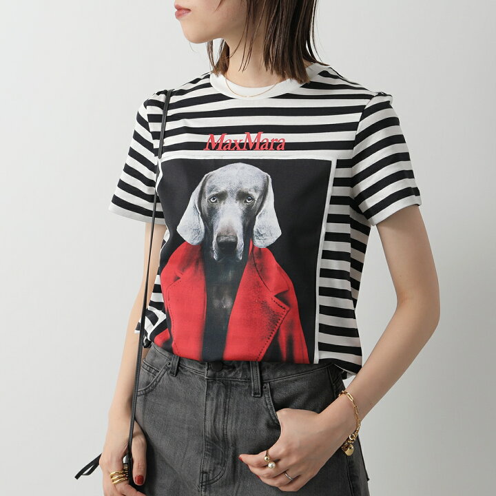 楽天市場】MAX MARA マックスマーラ 半袖 Tシャツ ROSSO レディース 