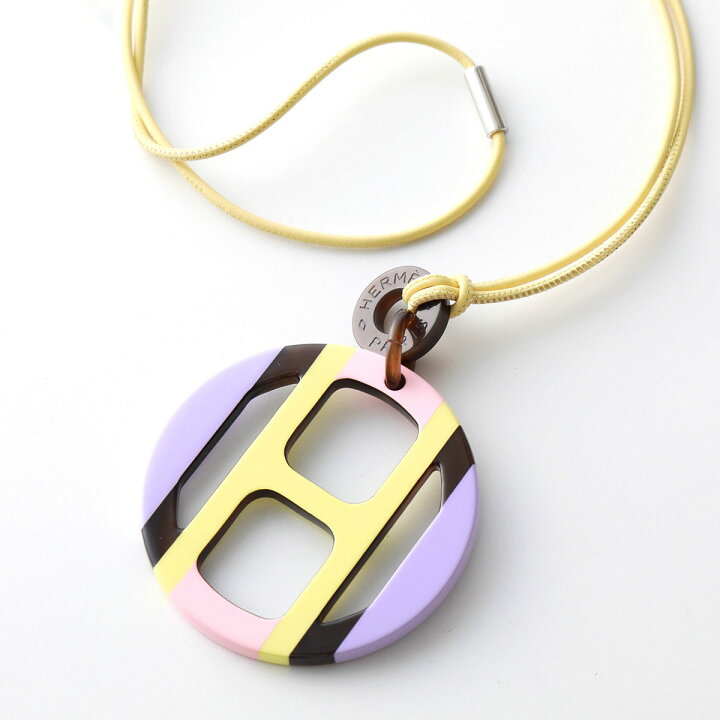 楽天市場】HERMES エルメス ネックレス H EQUIPE エキップ  