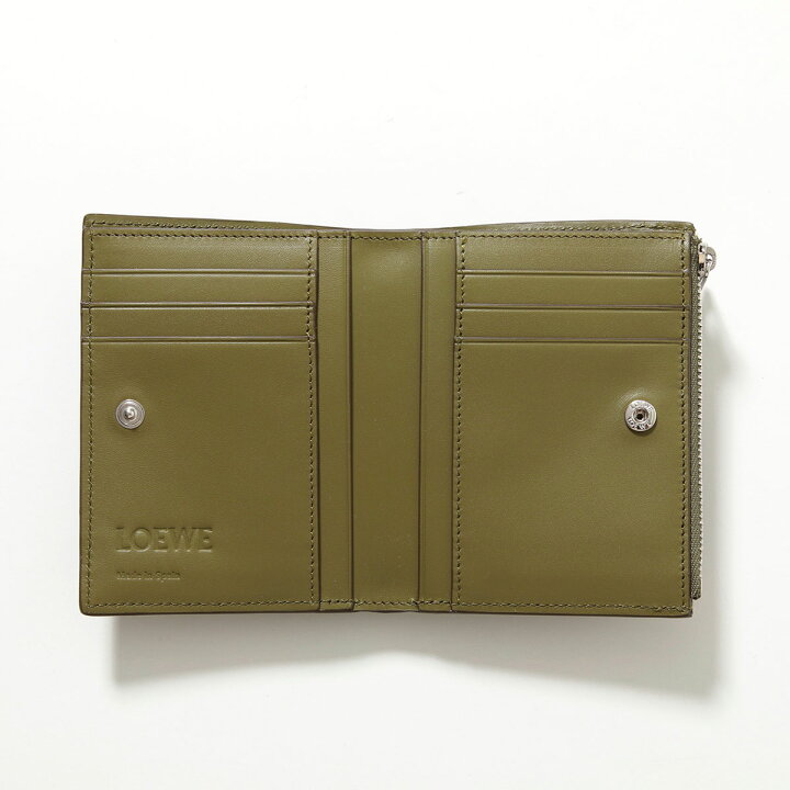 楽天市場】LOEWE ロエベ 二つ折り財布 WALLET COMPACT C660W73X02 
