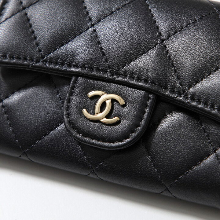 楽天市場】CHANEL シャネル コインケース MATELASSE マトラッセ AP4096 