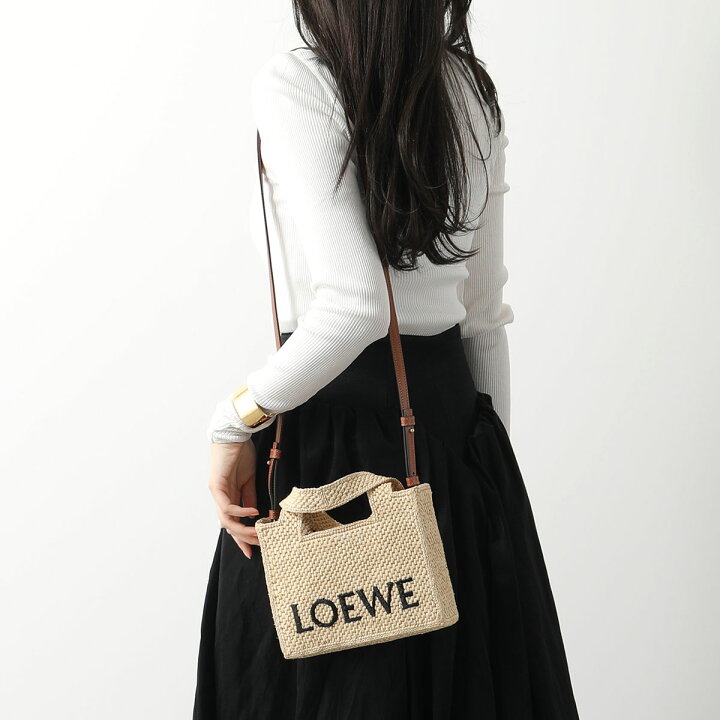楽天市場】LOEWE ロエベ かごバッグ FONT TOTE MINI フォント トート  