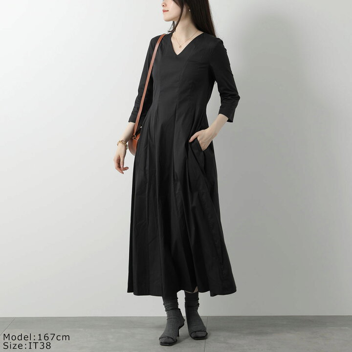 未使用品 S MAX MARA エスマックスマーラ 五分袖ワンピース 大きい  
