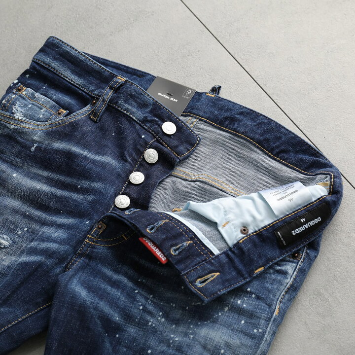 楽天市場】DSQUARED2 ディースクエアード ジーンス SKATER JEANS 