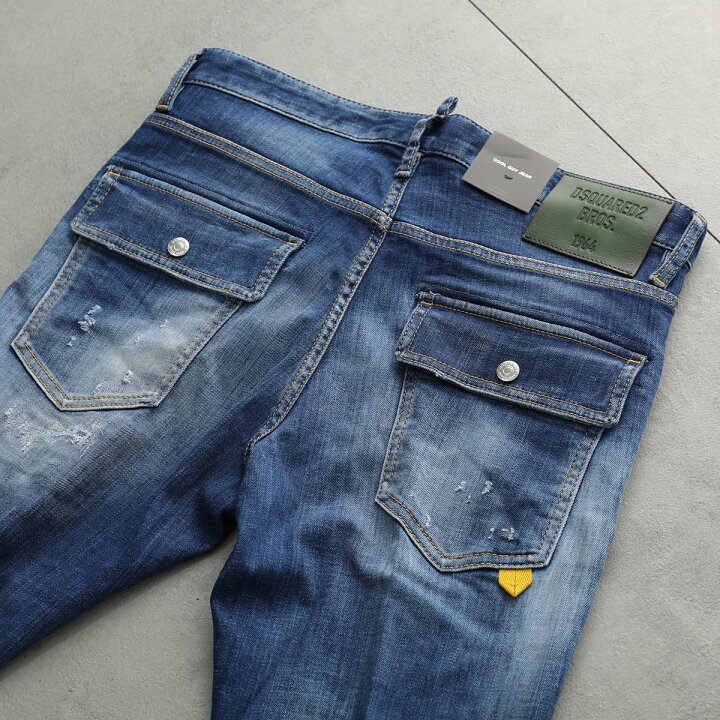 Dsquared2 クールガイ 2021ss 42 ミニロゴ ロゴ - デニム・ジーンズ